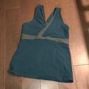 Lululemon top with mesh detail